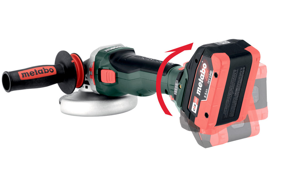 METABO REBARBADORA REG. 18V WVB 18 LTX BL 15-125 Q V-ZERO
