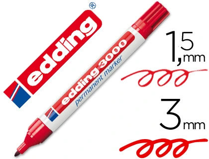 EDDING MARCADOR PERMANENTE 3000