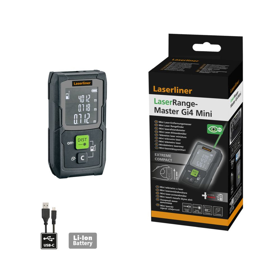 LASERLINER MEDIDOR DISTANCIA LASERRANGE-MASTER GI4 MINI