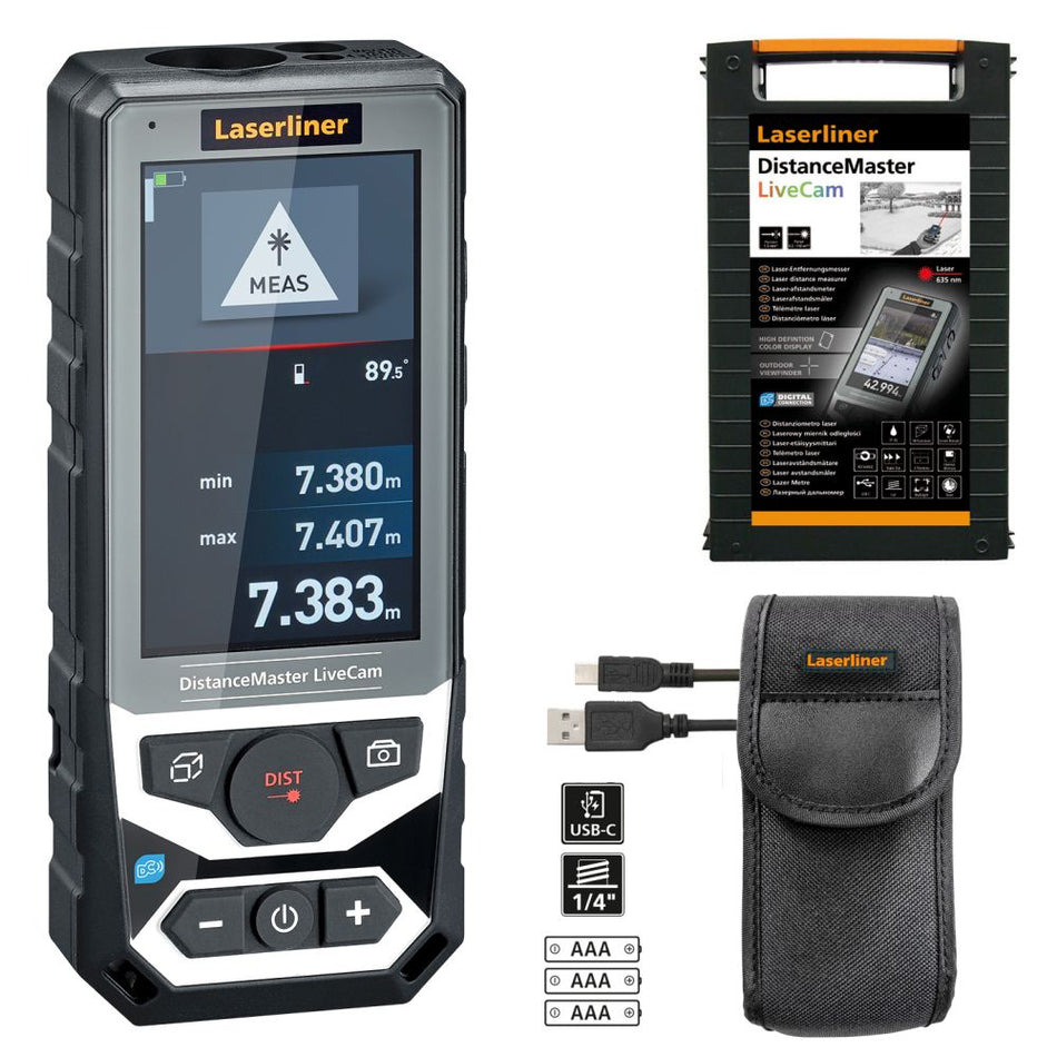 LASERLINER MEDIDOR DISTANCIA DISTANCEMASTER LIVECAM