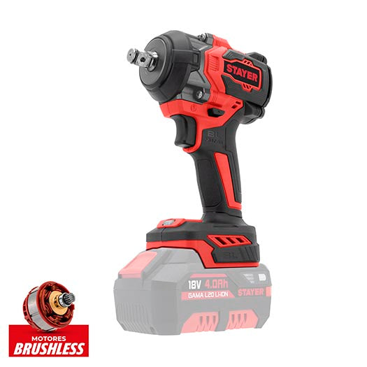 STAYER 18V CHAVE IMPACTO 1/2" IWB 550 L20 V-ZERO