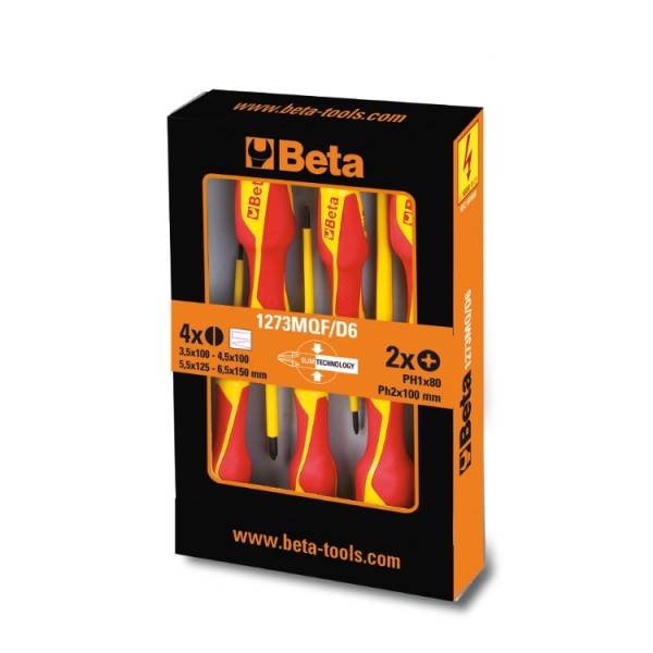 BETA ISOLADA JOGO CHAVES FENDA/PH 6PCS