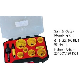 KARNASCH SERRA CRANEANA KIT 9 UN 19-64MM CANALIZ.