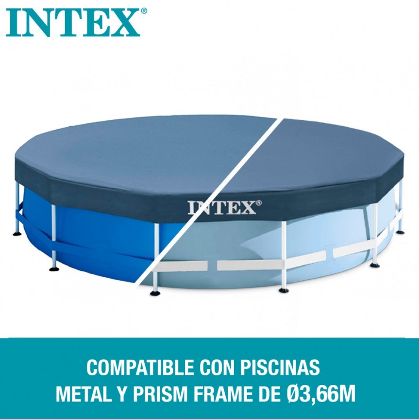 INTEX COBERTURA PARA PISCINA METAL FRAME 366CM