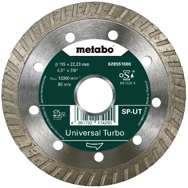 METABO DISCO DIAMANTADO UNIVERSAL TURBO