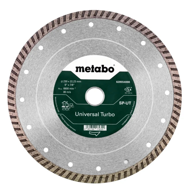 METABO DISCO DIAMANTADO UNIVERSAL TURBO
