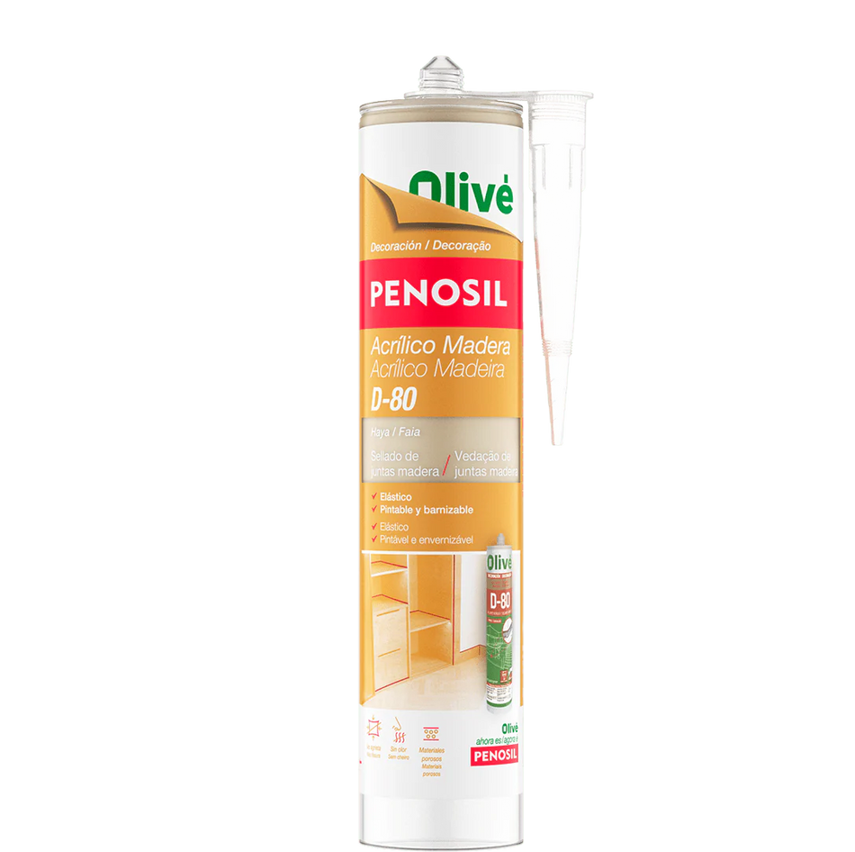 PENOSIL SELANTE ACRILICO MADEIRA D-80 300ML