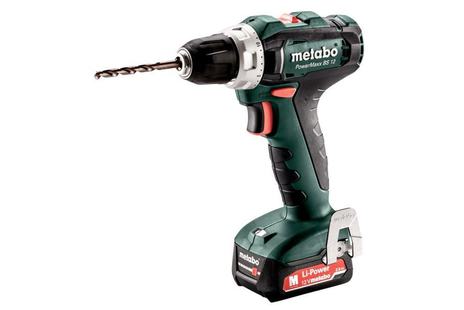 METABO APARAFUSADORA BS 12V 2X2.0AH POWERMAXX