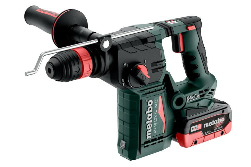 METABO MARTELO 18V KH 18 LTX BL 24 Q 2X5.5AH