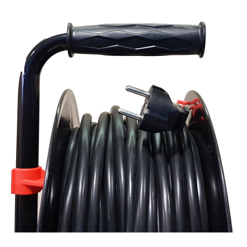 RSS EXTENSAO ENROLADOR ELETRICA C/TERMO 3X2.50 25M