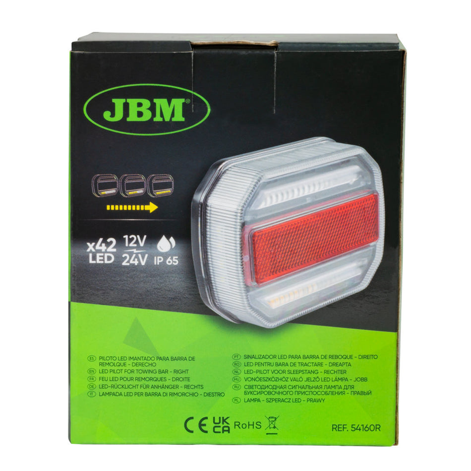 JBM SINALIZADOR LED PARA BARRA REBOQUE
