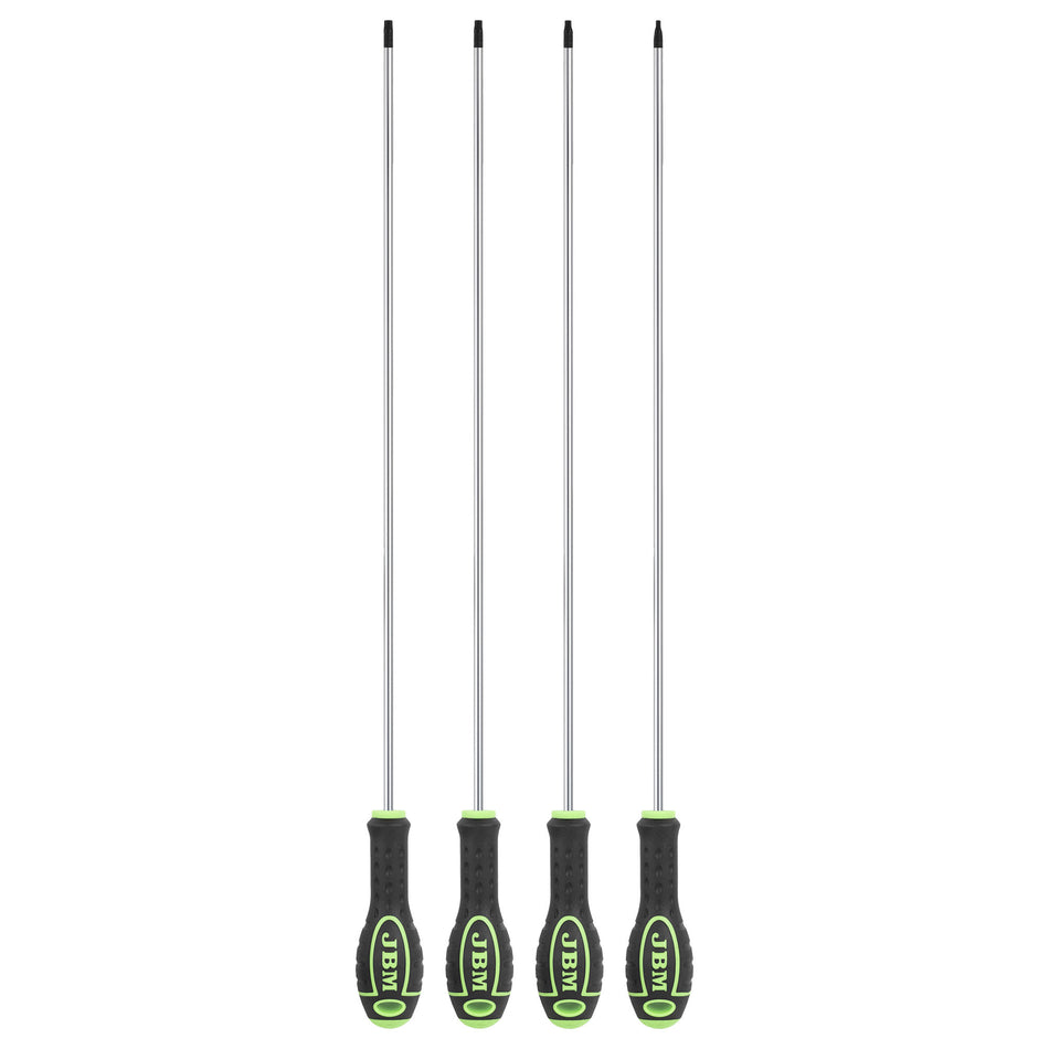 JBM CONJUNTO DE 4 CHAVES TORX EXTRA LONGAS