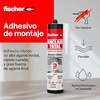 FISCHER ANCLAGE TOTAL COLA MONTAGEM 290ML
