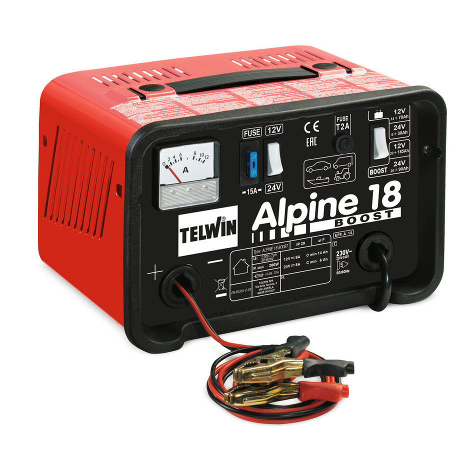TELWIN CARREGADOR ALPINE 18 BOOST 12/24V