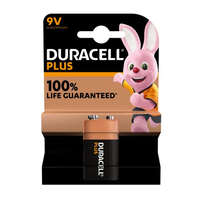 DURACELL PILHA 9V BL1