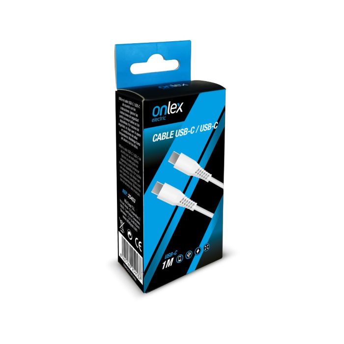 ONLEX CABO CARREGAMENTO USB-C / USB-C 1 MT