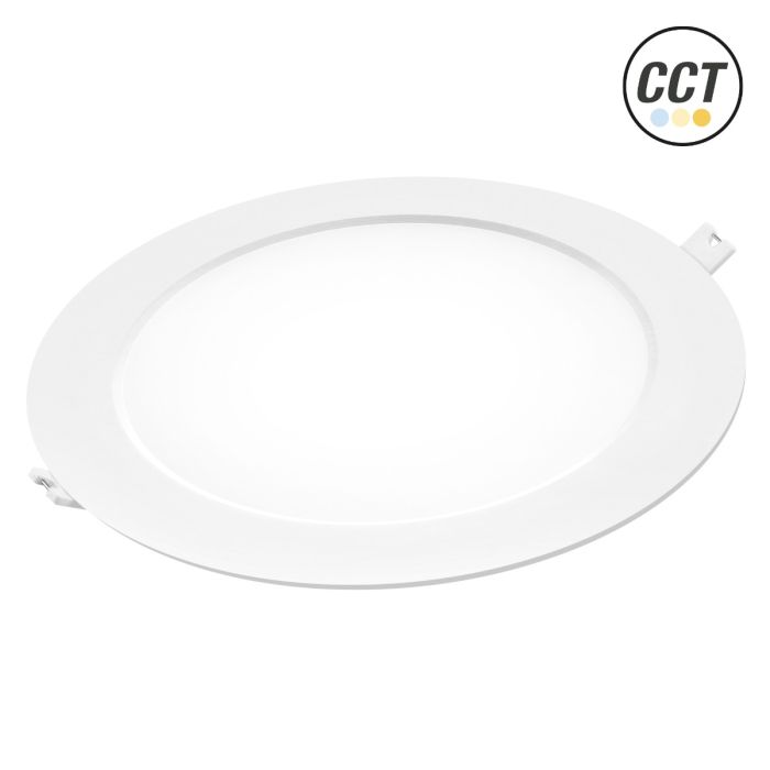 MATEL LED PAINEL ENCASTRAR REDONDO 18W BRANCO CCT