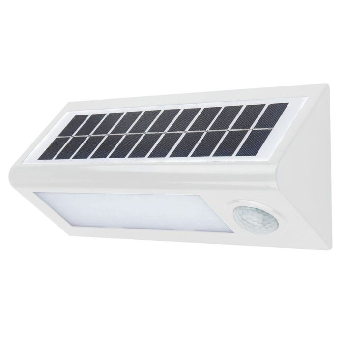 KORPASS APLIQUE LED SOLAR COM SENSOR 27CM 8W
