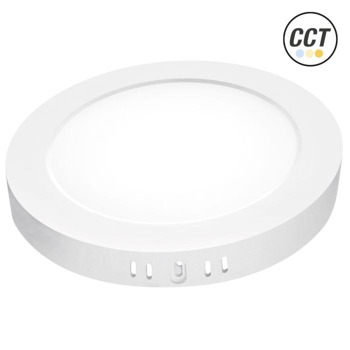 MATEL LED PAINEL SALIENTE REDONDO 24W BRANCO CCT