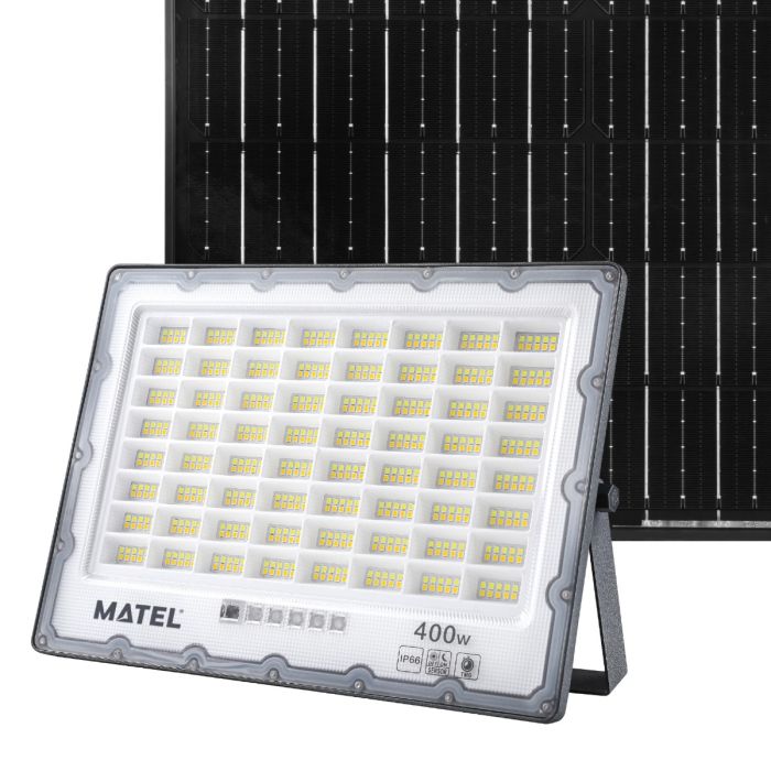 MATEL PROJECTOR LED ENERGIA SOLAR CCT SELECTOR COR