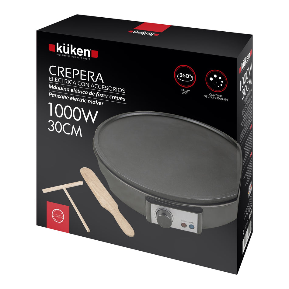 KUKEN CREPEIRA ELETRICA 1000W 30CM