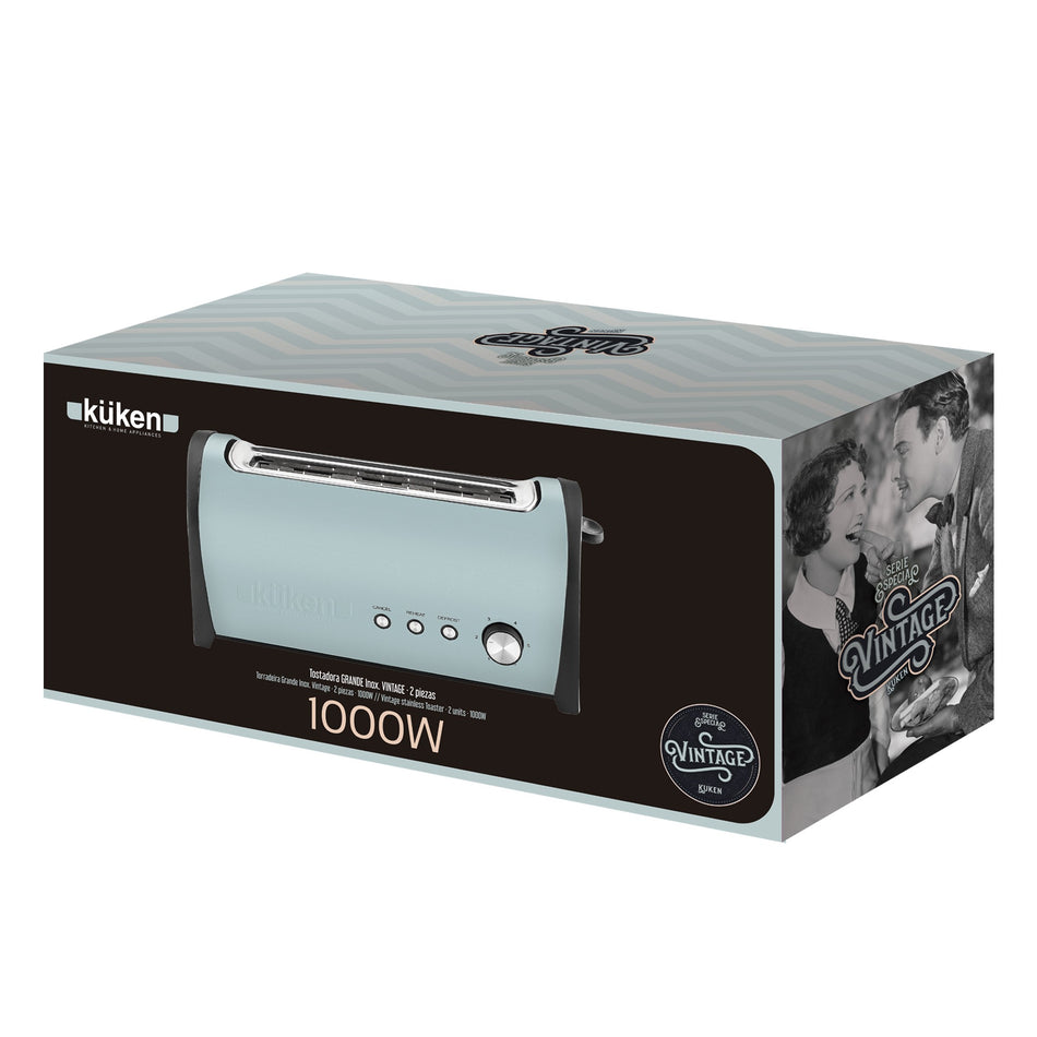 KUKEN TORRADEIRA VINTAGE DUPLA 1000W