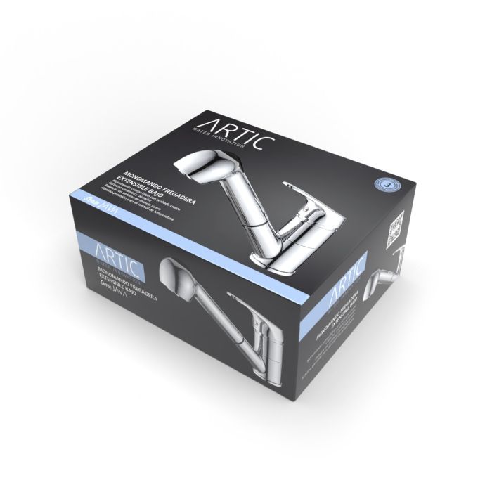 ARTIC MONOCOMANDO BANCA CHUVEIRO EXTENSIVEL JAVA