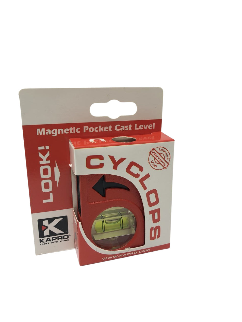 KAPRO NÍVEL ESQUADRO MAGNETICO ALUMINIO CYCLOPS