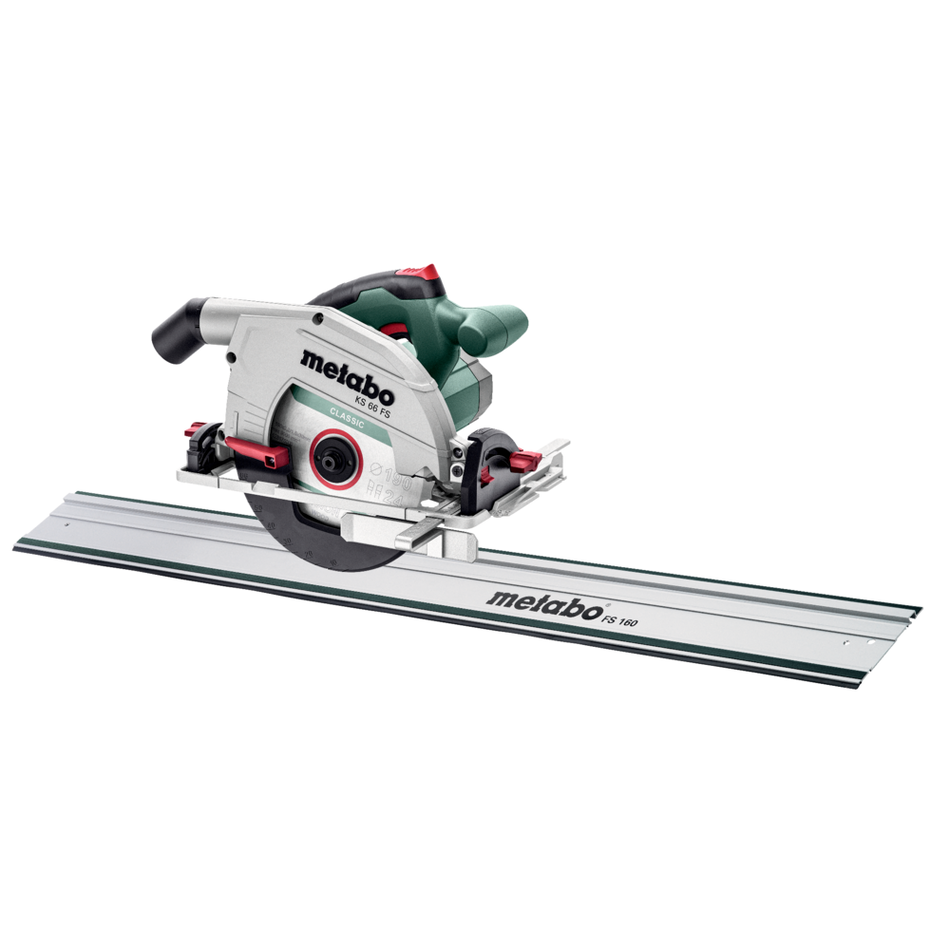 METABO SERRA CIRCULAR 1200W 190MM KS 66 FS C/GUIA