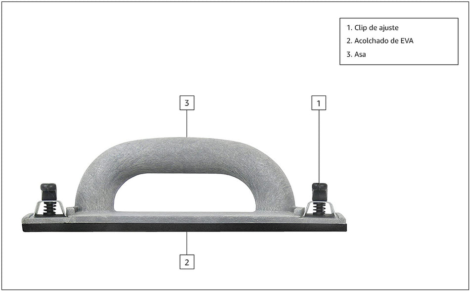 WERKU LIXADORA MANUAL RECTANGULAR 230X105MM