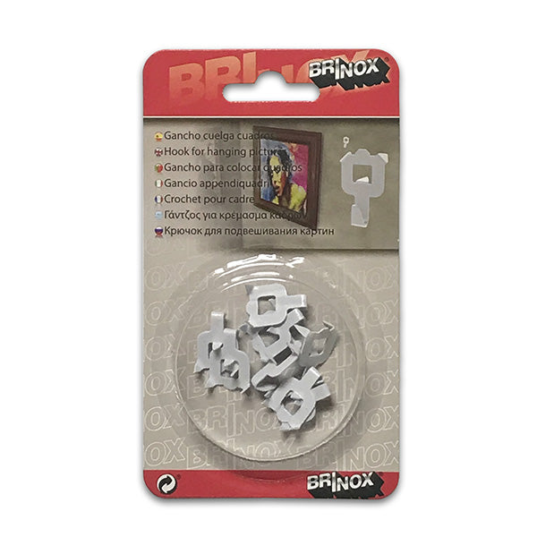 BRINOX GANCHO SUPORTE QUADROS BL8
