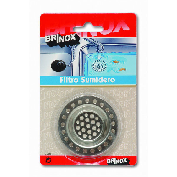 BRINOX FILTRO LAVA LOIÇA 64MM AÇO INOX