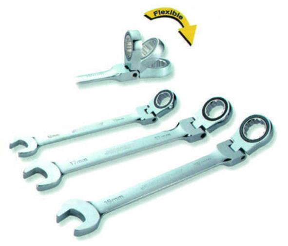 JONNESWAY JOGO DE COMBINADAS C/ ROQ FLEXIVEL 16 PC