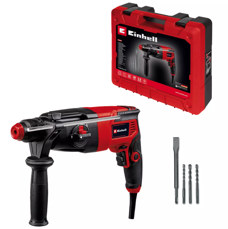 EINHELL MARTELO PERFURADOR SDS-PLUS TC-RH 620 4F