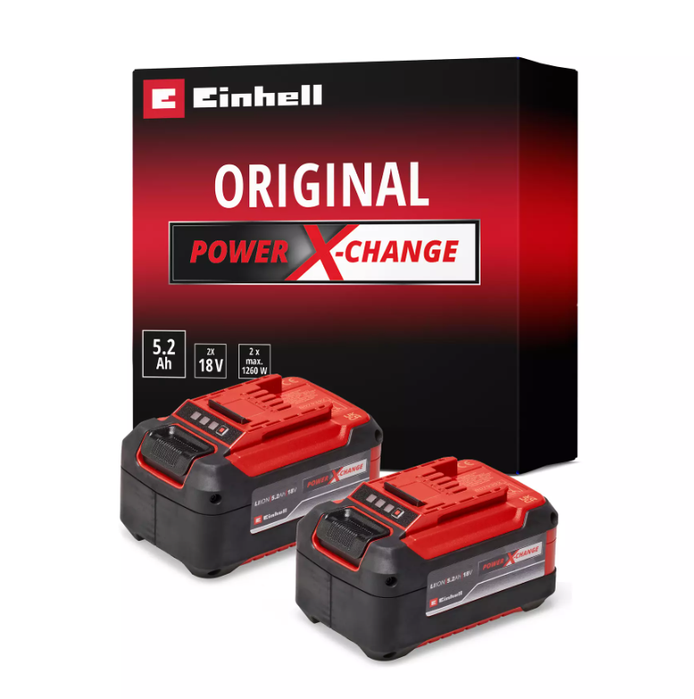 EINHELL 18V TWINPACK PXC 2XBATERIA 5,2Ah
