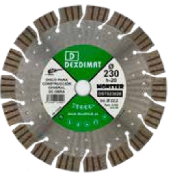 DEXDIMAT DISCO DIAMANTE SEGMENTADO 230MM MONSTER