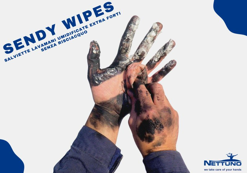 NETTUNO SENDY WIPES TOALHITAS TUBO 40 UN 15X20CM