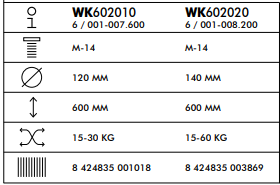WERKU VARINHA MISTURADOR MEDIA VISCOSIDADE M14