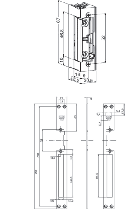 TORN. TRINCO ELECTRICO 250 MM REF275 INOX