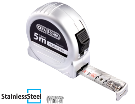 CETA FORM FITA METRICA INOX 5MT