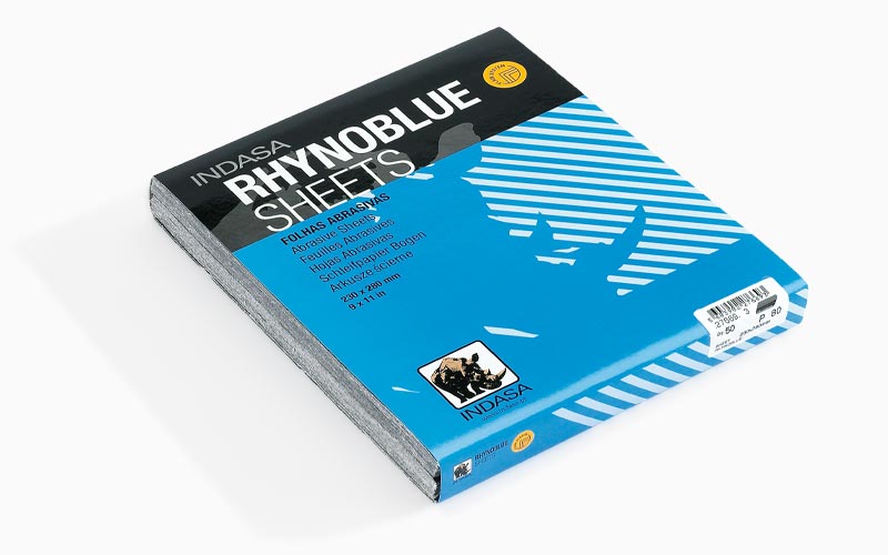 INDASA FOLHA LIXA RHYNOBLUE