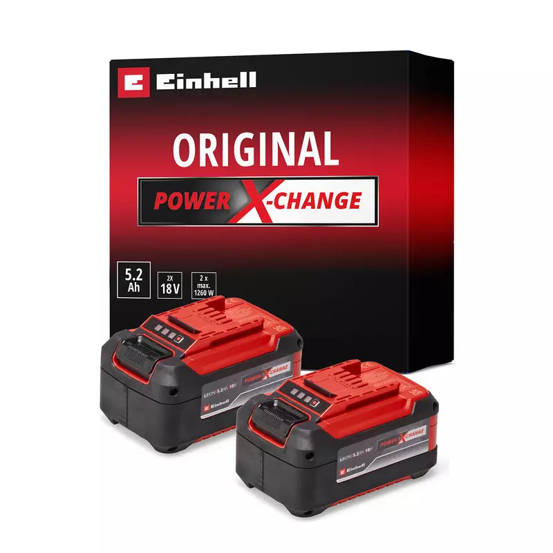 EINHELL 18V TWINPACK PXC 2XBATERIA 5,2Ah
