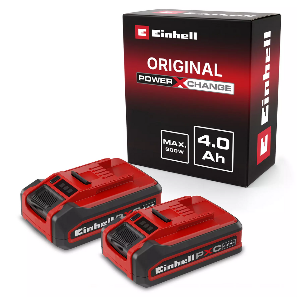 EINHELL 18V PACK PXC-PLUS  2XBATERIA 4,0Ah