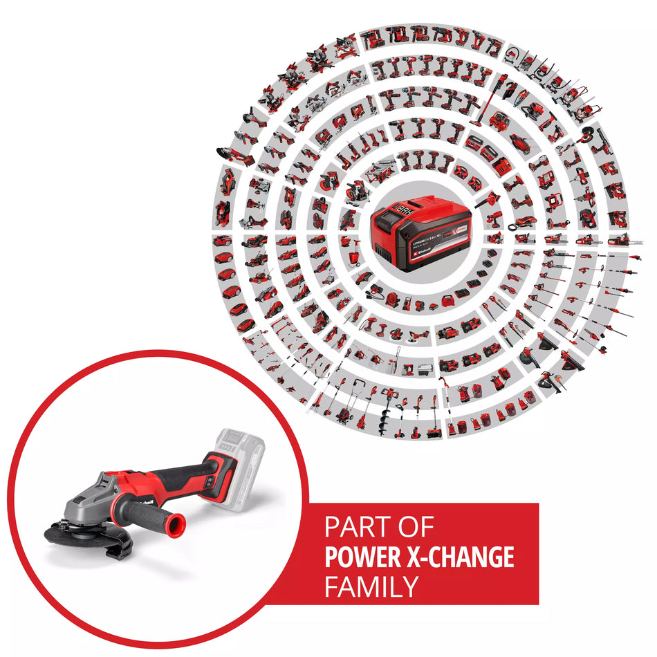 EINHELL 18V REBARBADORA BRUSHLESS AXXIO 18/125 Q