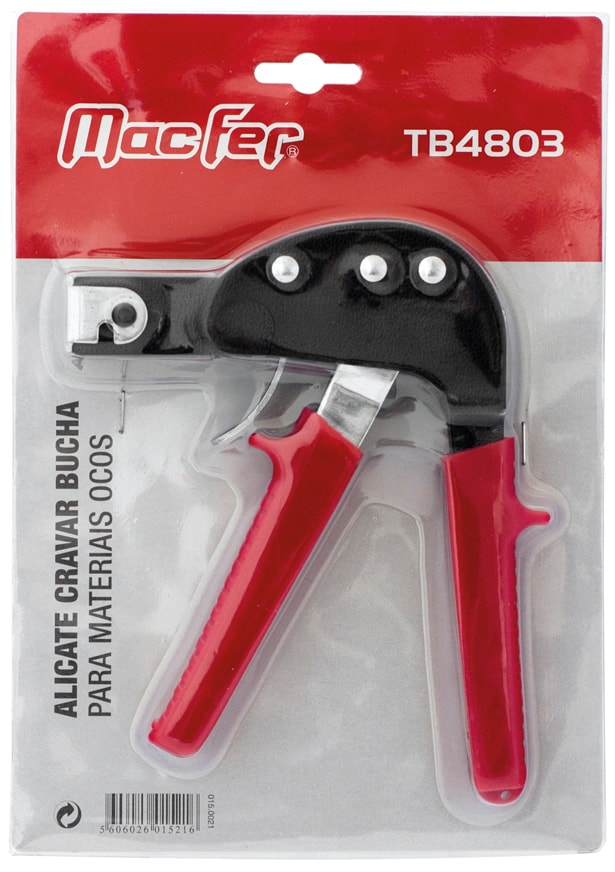 MACFER ALICATE PARA BUCHA METALICA EXPANSIVA GESSO