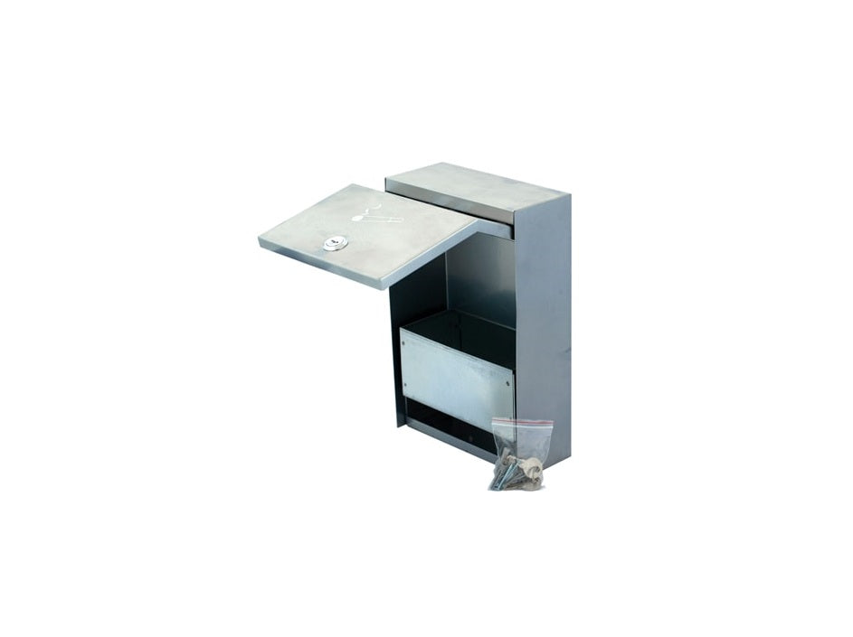 CINZEIRO PAREDE VERTICAL CHAPA 280X180X80