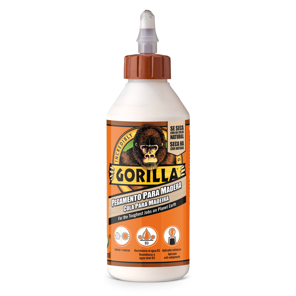 GORILLA COLA BRANCA PARA MADEIRA D3
