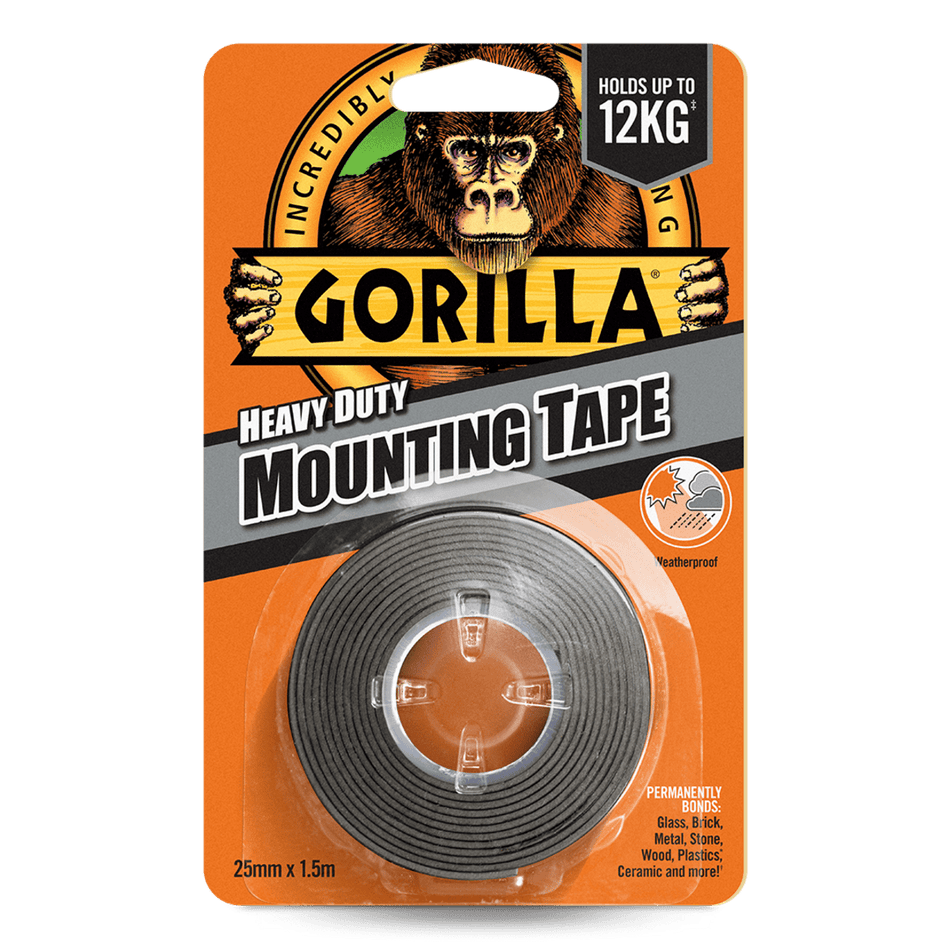 GORILLA FITA ADESIVA DUPLA FACE HEAVY DUTY 25MM