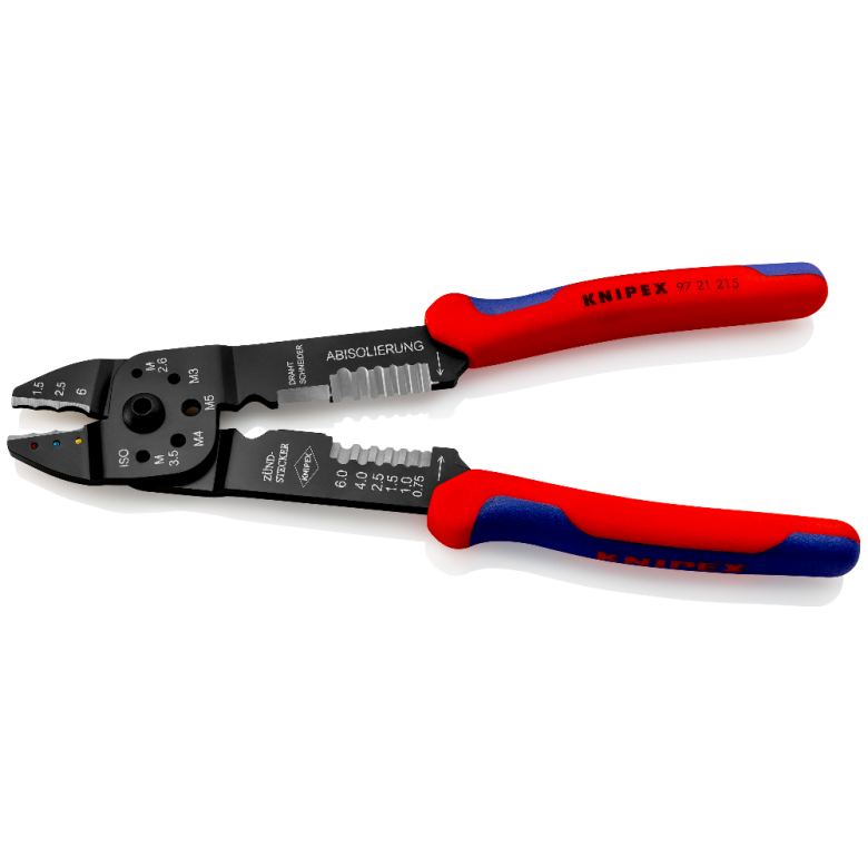 KNIPEX ALIACTE CRAVAR TERMINAIS ISOLADOS