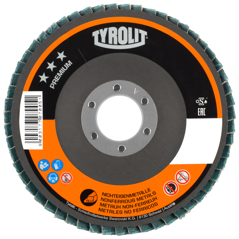 TYROLIT DISCO LAMELA ALUMINIO 115 MM PREMIUM ***